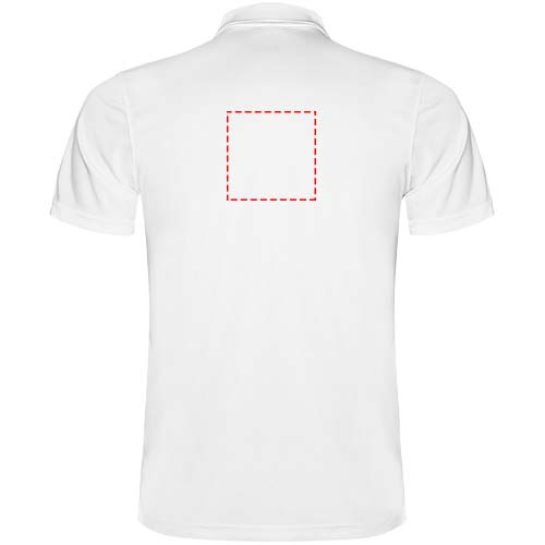 Monzha lasten lyhythihainen urheilupoolopaita: Impact upper back · Embroidery fixed
