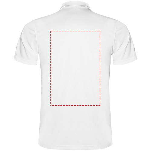 Monzha lasten lyhythihainen urheilupoolopaita: Impact upper back · Screenprint