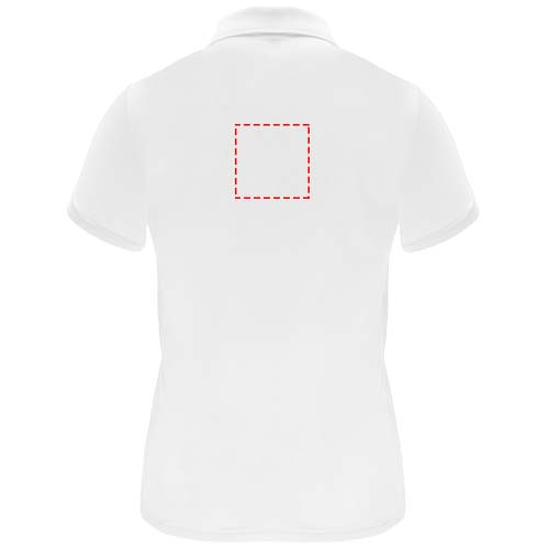 Monzha naisten lyhythihainen urheilupoolopaita: Impact upper back · Embroidery fixed