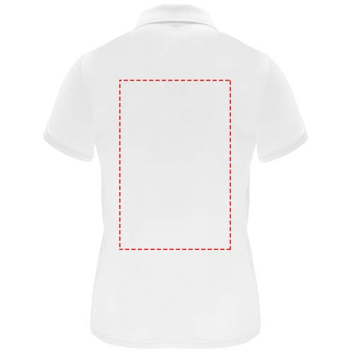 Monzha naisten lyhythihainen urheilupoolopaita: Impact upper back · Sublimation