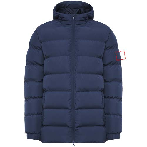 Nepal isolierter Parka Unisex: Left bicep · Embroidery fixed