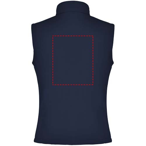 Kamizelka softshellowa unisex Nevada: Impact upper back · DTF Transfer