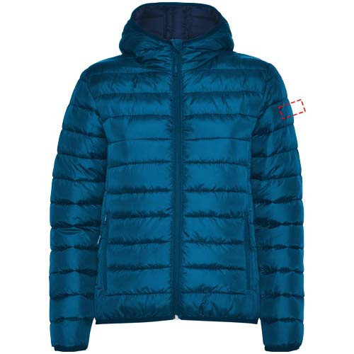 Damska kurtka ocieplana Norway: Left bicep · Embroidery fixed