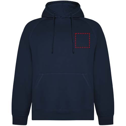 Bluza z kapturem unisex Vinson: Left chest · Embroidery fixed