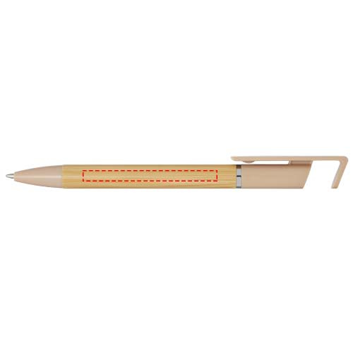 Stylo Delfina avec support de téléphone: Barrel · Padprint