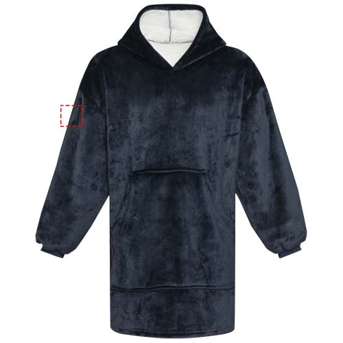 Denali — kocobluza z kapturem GRS: Right bicep · Embroidery
