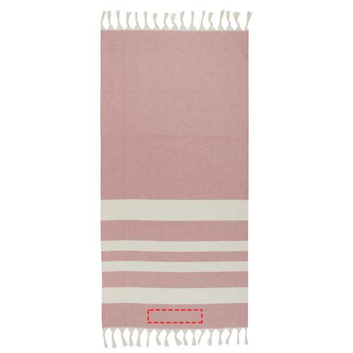 Serviette de hammam Anders 147 × 75,5 cm: Bottom · Transfer