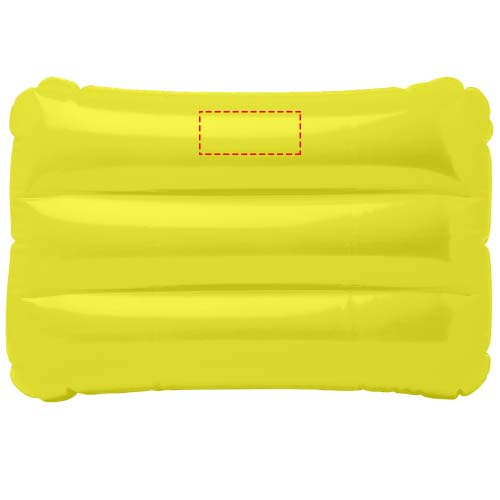 Coussin de plage gonflable Sunny: Top panel · Padprint
