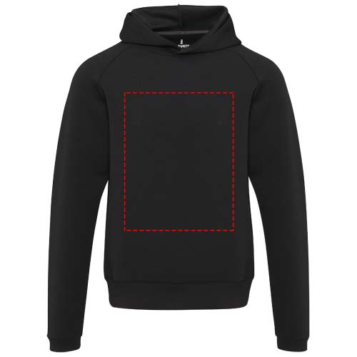 Danali Sport Kapuzenpullover mit Interlock Strick Unisex: Impact full front · Screenprint