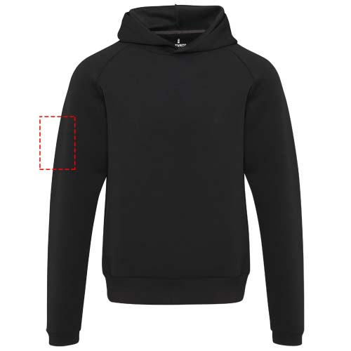 Danali Sport Kapuzenpullover mit Interlock Strick Unisex: Right bicep · Screenprint