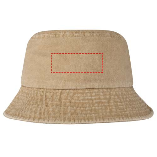 Mitica skalbta skrybėlė nuo saulės: Front · 3D Embroidery