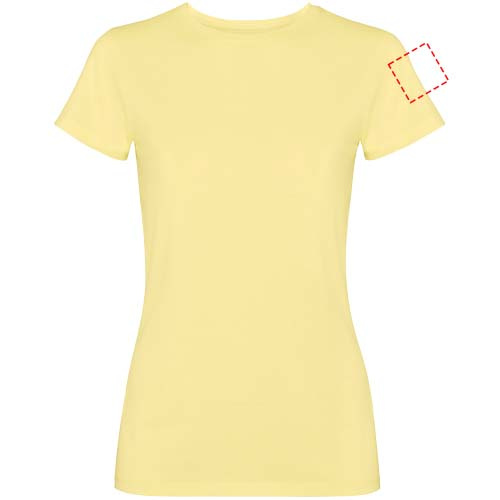 Fiyi T-Shirt für Damen: Left bicep · Embroidery fixed