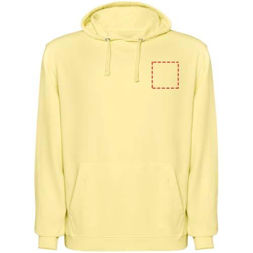 Kenia Kapuzenpullover Unisex: Left chest · Embroidery fixed