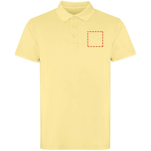 Cobain, lyhythihainen unisex-poolopaita: Left chest · Embroidery fixed