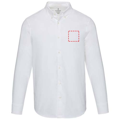 Męska koszula oxford Sphene: Left chest · Embroidery fixed