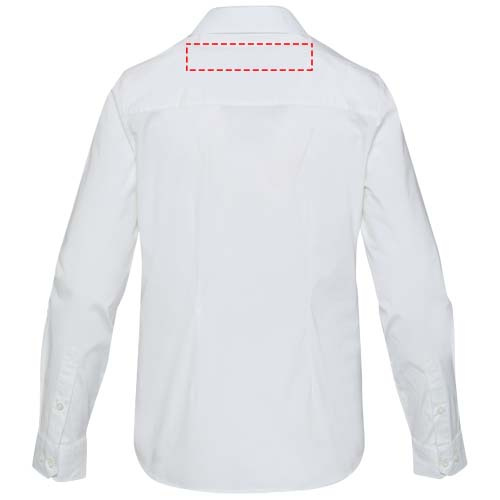 Damska koszula popelinowa Carnelian: Impact upper back · Transfer
