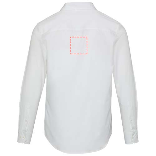 Męska koszula twill Citrine: Impact upper back · Embroidery fixed