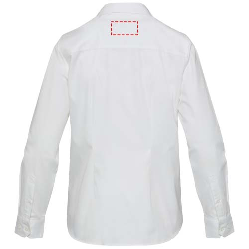 Damska koszula twill Citrine: Impact upper back · Embroidery fixed