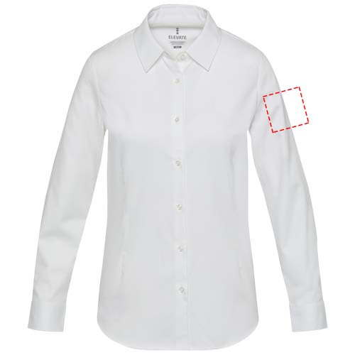 Damska koszula twill Citrine: Lewy biceps · Transfer