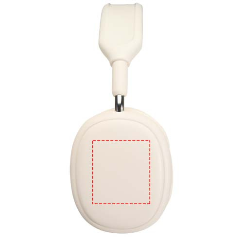 Alzir Over-Ear Wireless Bluetooth® Headset aus recyceltem Kunststoff: Left earcup · Padprint