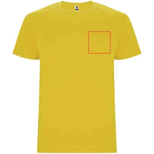 Stafford miesten lyhythihainen t-paita: Left chest · Screenprint