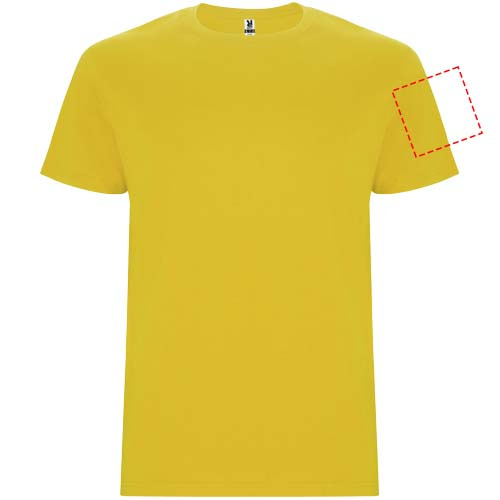 Stafford miesten lyhythihainen t-paita: Left bicep · Screenprint