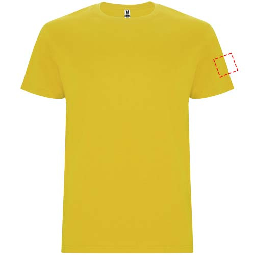 Stafford miesten lyhythihainen t-paita: Left bicep · Embroidery fixed