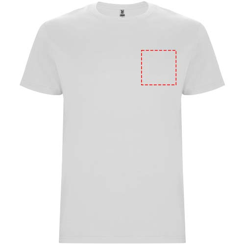 Stafford miesten lyhythihainen t-paita: Left chest · Screenprint