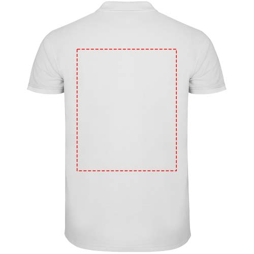 Meeste lühikeste varrukatega polosärk Star: Impact upper back · Screenprint
