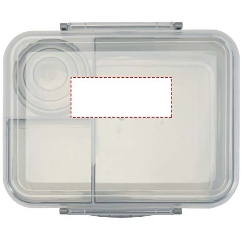 Boîte repas Cravee 1450 ml: Lid · Full color doming