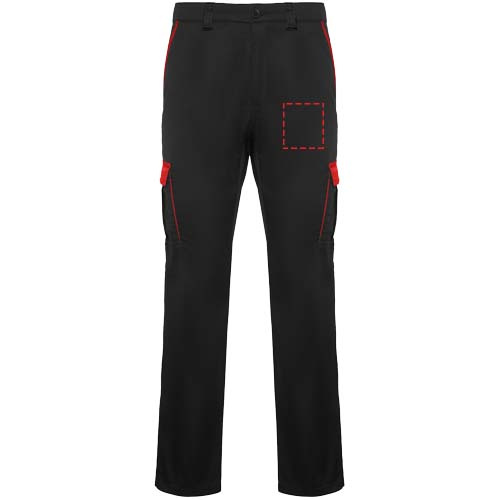Spodnie robocze Trooper 250 g/m²: Left leg · DTF Transfer