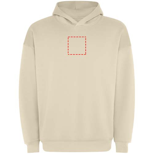 Otto, sweat à capuche unisexe ample: Impact full front · Embroidery fixed