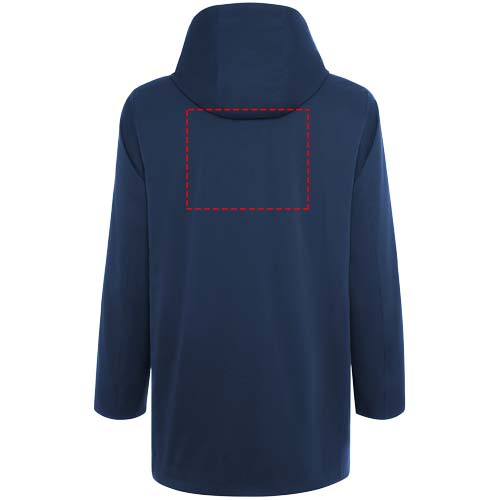 Pikowana parka unisex Dome: Impact upper back · Transfer
