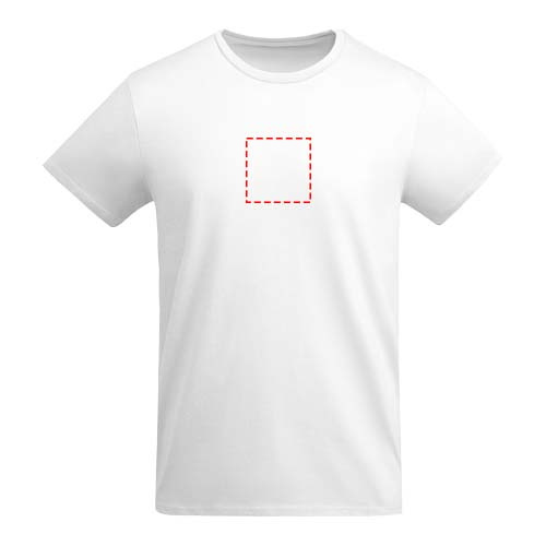 Breda kortärmad T-shirt för herr: Impact full front · Embroidery fixed