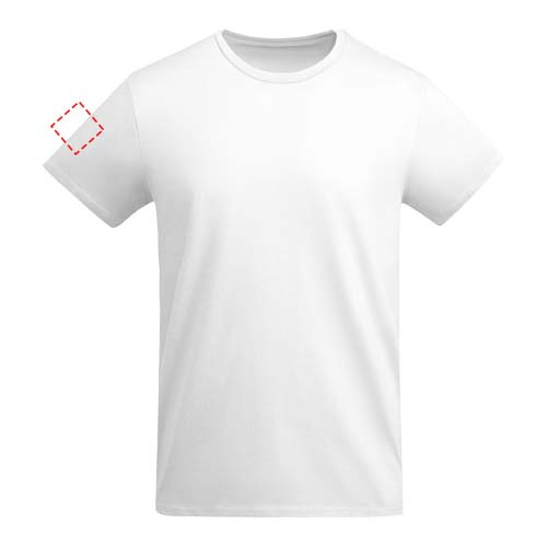 Breda kortärmad T-shirt för herr: Right bicep · Embroidery fixed