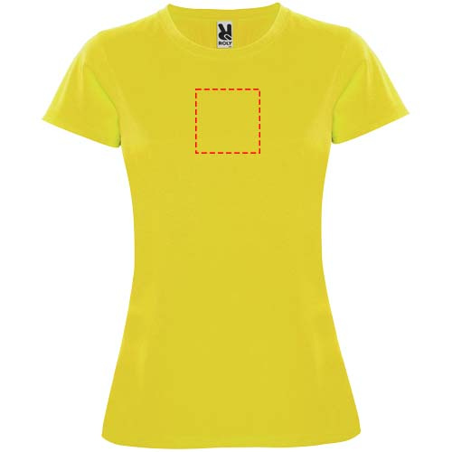 Montecarlo Sport T-Shirt für Damen: Impact full front · Embroidery fixed