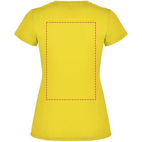 Montecarlo Sport T-Shirt für Damen: Impact upper back · Screenprint