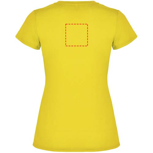 Montecarlo Sport T-Shirt für Damen: Impact upper back · Embroidery fixed
