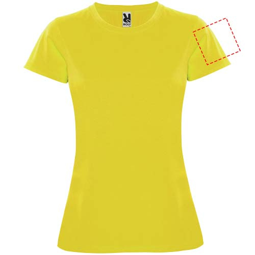 Montecarlo Sport T-Shirt für Damen: Left bicep · Embroidery fixed