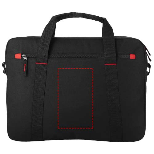 Torba na laptop Vancouver 15,4″, 6 l: Front · DTF Transfer