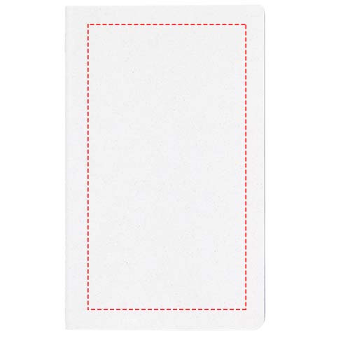 Carnet à couverture en papier Crush Fabia: Front · Screenprint
