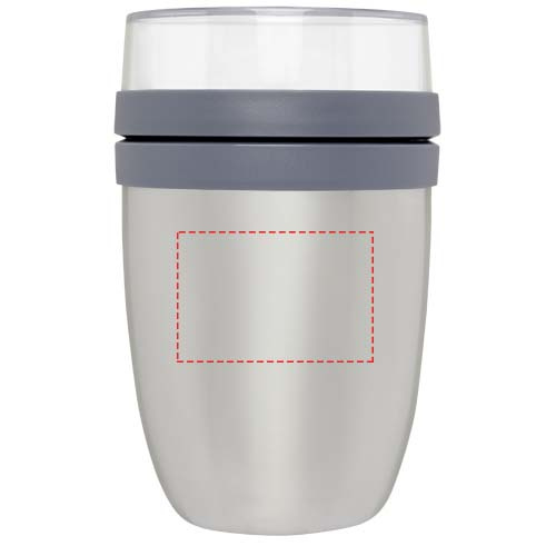 Mepal Ellipse isolerad lunchlåda: Front · Laser engraving