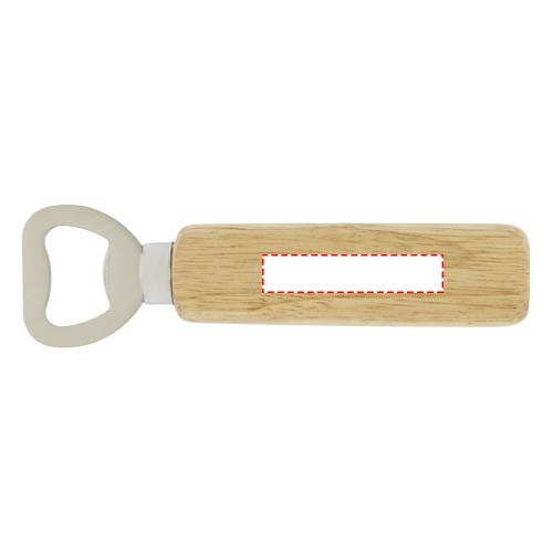 Brama Holz Flaschenöffner : Front · Full color doming