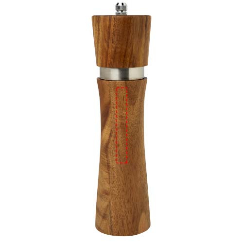 Flavo — młynek do pieprzu lub soli: Back · Laser engraving