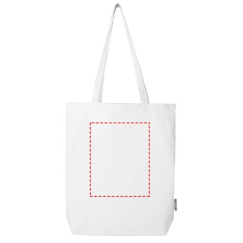 Florida 270 g/m² GRS pārstrādāta soma 10L: Front · DTF Transfer