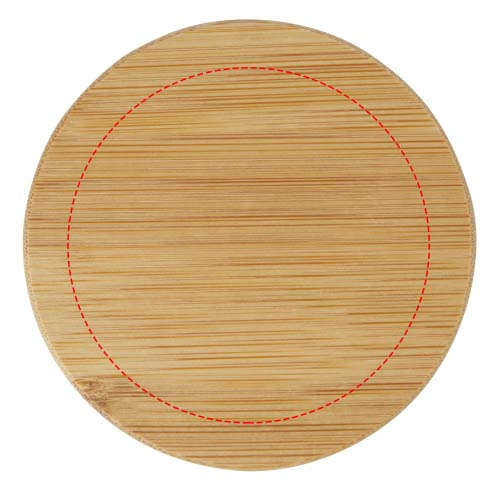 Zen teekann bambusest kaanega: Kaas · Padprint