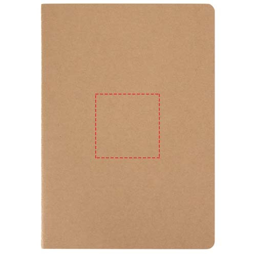 Slyk A5 kraft märkmik punktiirlehtedega: Esikülg · Padprint