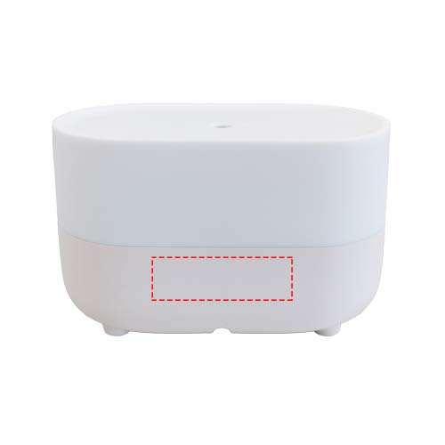 Prixton Connected 4-i-1-luftfuktare med arom: Back · Digital print