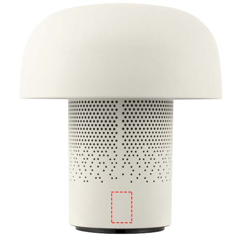 Kooduu Sensa Play JBL portable speaker and lamp: Bottom · Laser engraving