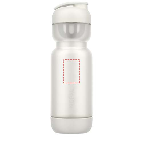 Mepal Shaker 800 ml sport bottle: Front · Padprint